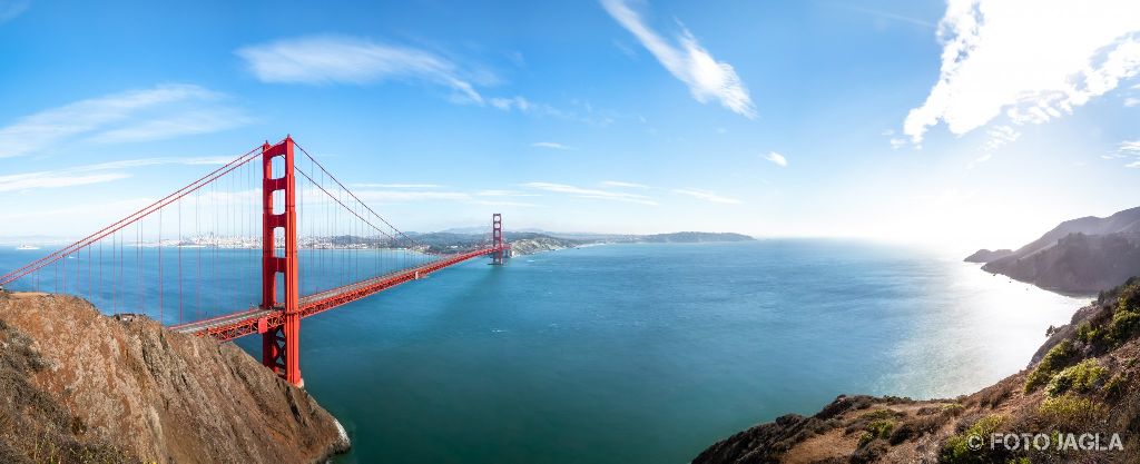 Kalifornien - September 2018
Golden Gate Bridge - Die Brcke ber das goldene Tor
San Francisco - Battery Spencer
