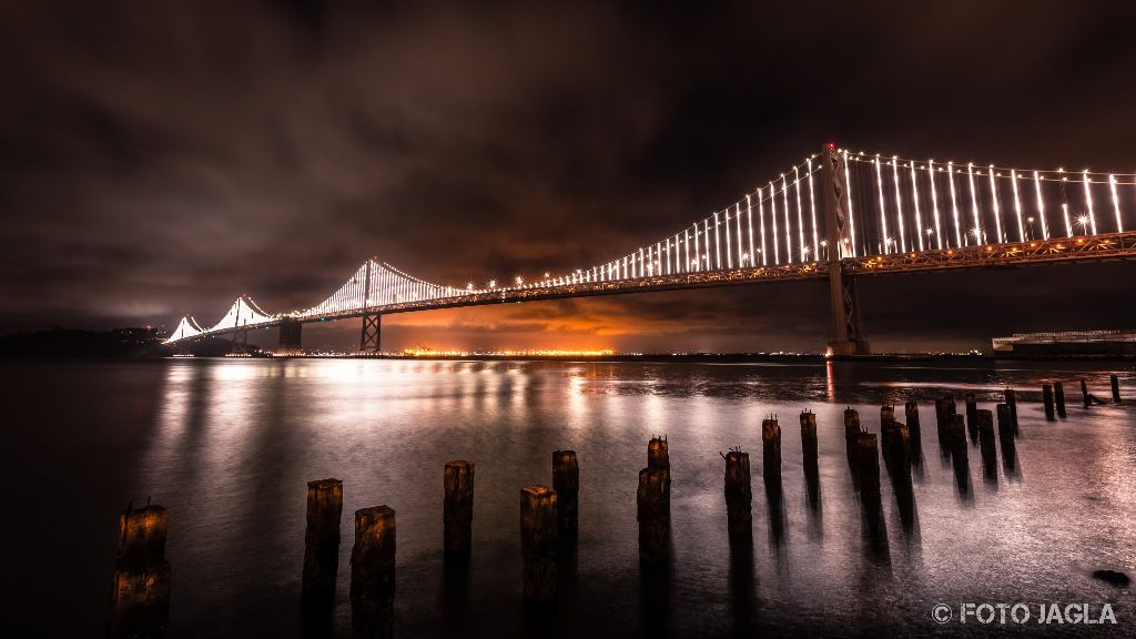 Kalifornien - September 2018
Oakland Bay Bridge bei Nacht
San Francisco - Rincon Park