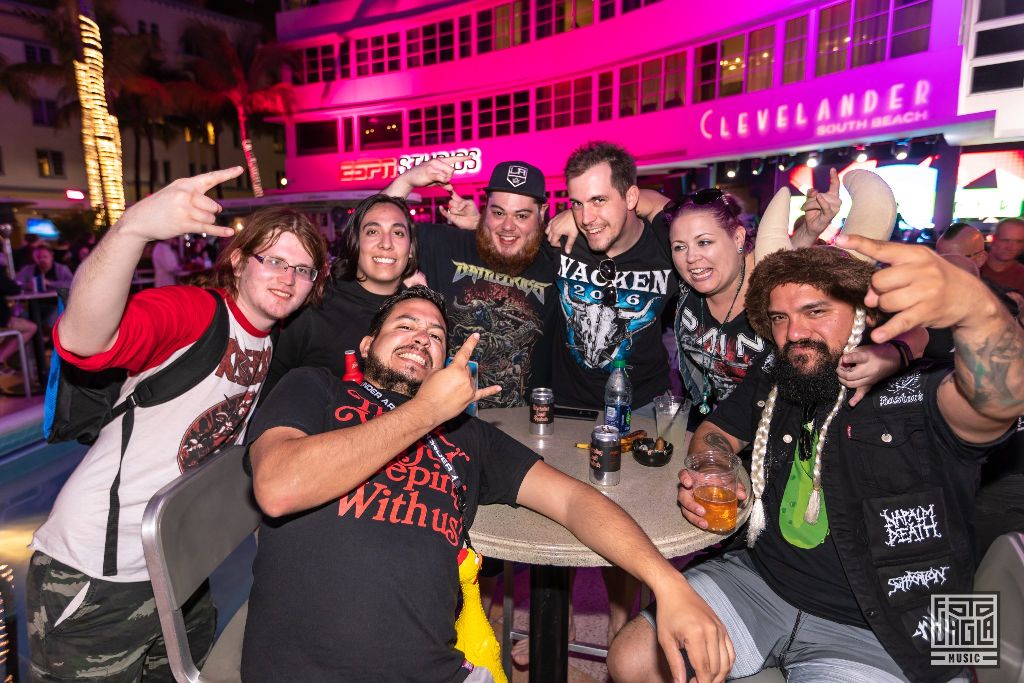 70000 Tons Of Metal 2019
Pre-Party at Clevelander Hotel, Miami (Florida)