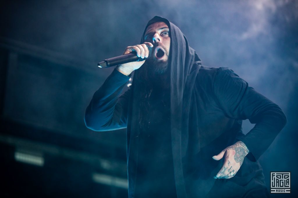 Thy Art Is Murder als Support-Act auf der Parkway Drive Reverence Tour 2019 in Kln (Palladium)