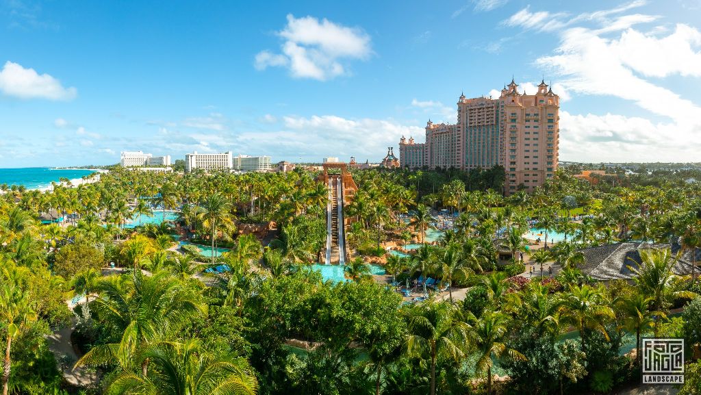 Atlantis Paradise Island Resort
Blick ber das Areal
Bahamas, Paradise Island