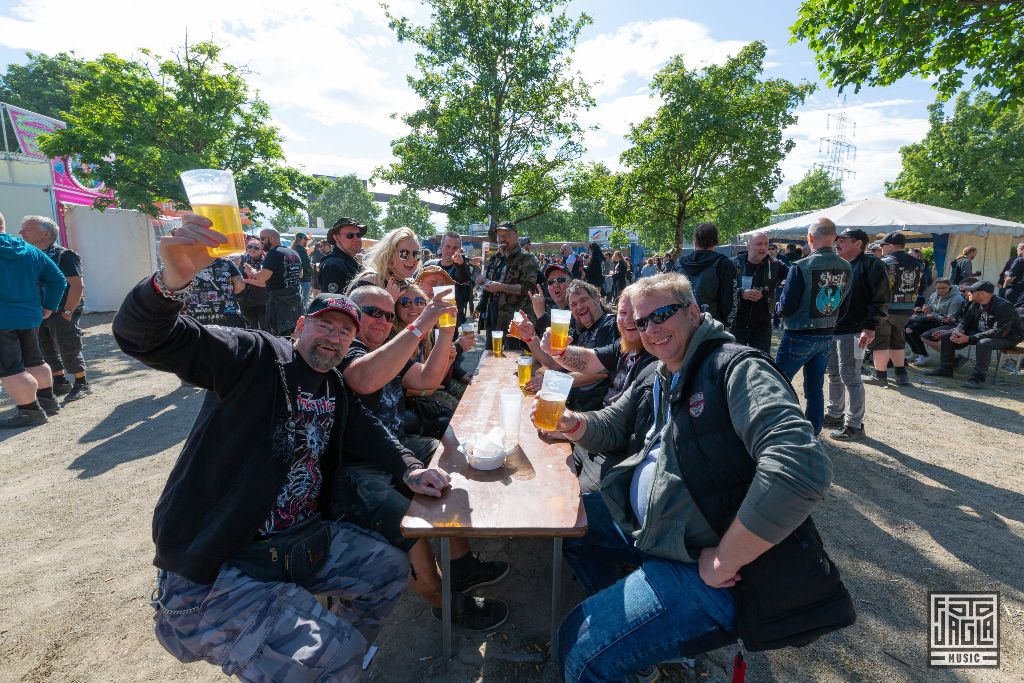 Impression vom Biergarten
Rock Hard Festival 2019
Amphitheater in Gelsenkirchen