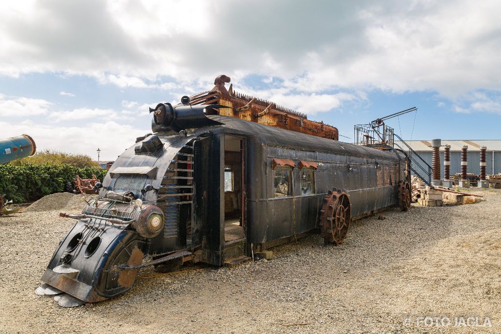 Steampunk HQ Museum in Oamaru
Eine Reise in eine Post-Apokalyptische Welt
Neuseeland (Sdinsel)