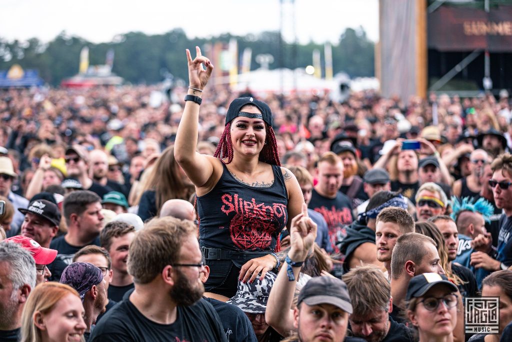 Summer Breeze Open Air 2019 in Dinkelsbhl (SBOA)
Crowd bei Clawfinger vor der Main Stage