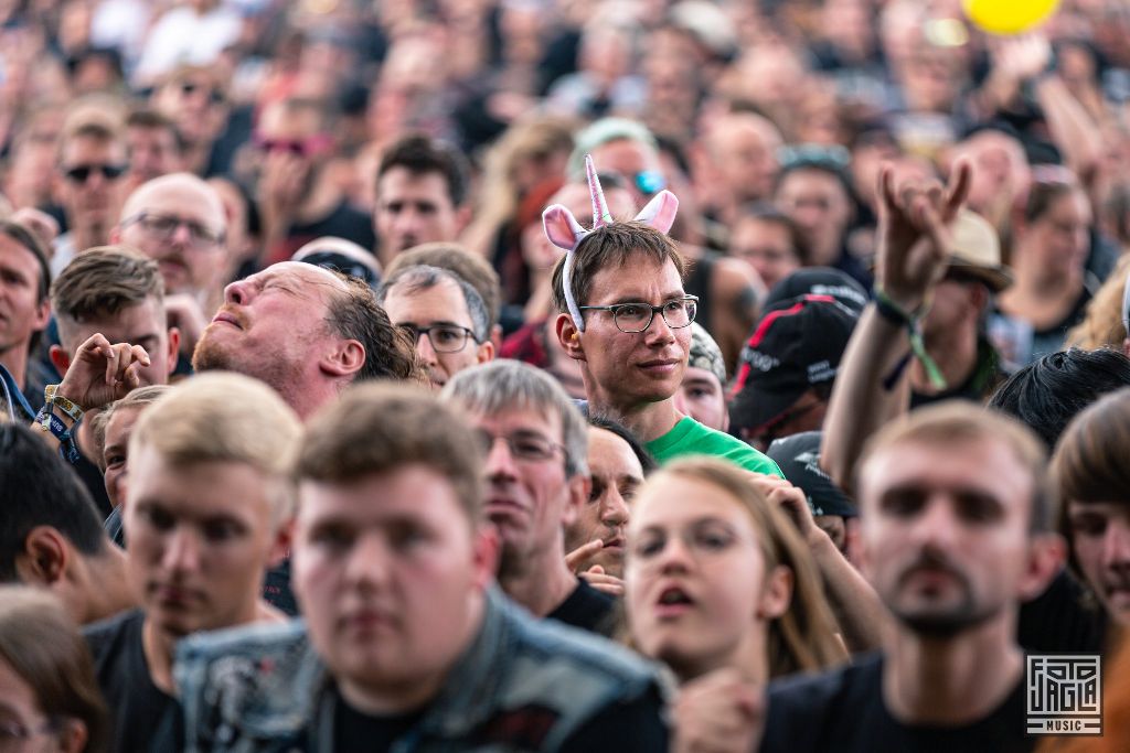 Summer Breeze Open Air 2019 in Dinkelsbhl (SBOA)
Crowd bei Clawfinger vor der Main Stage