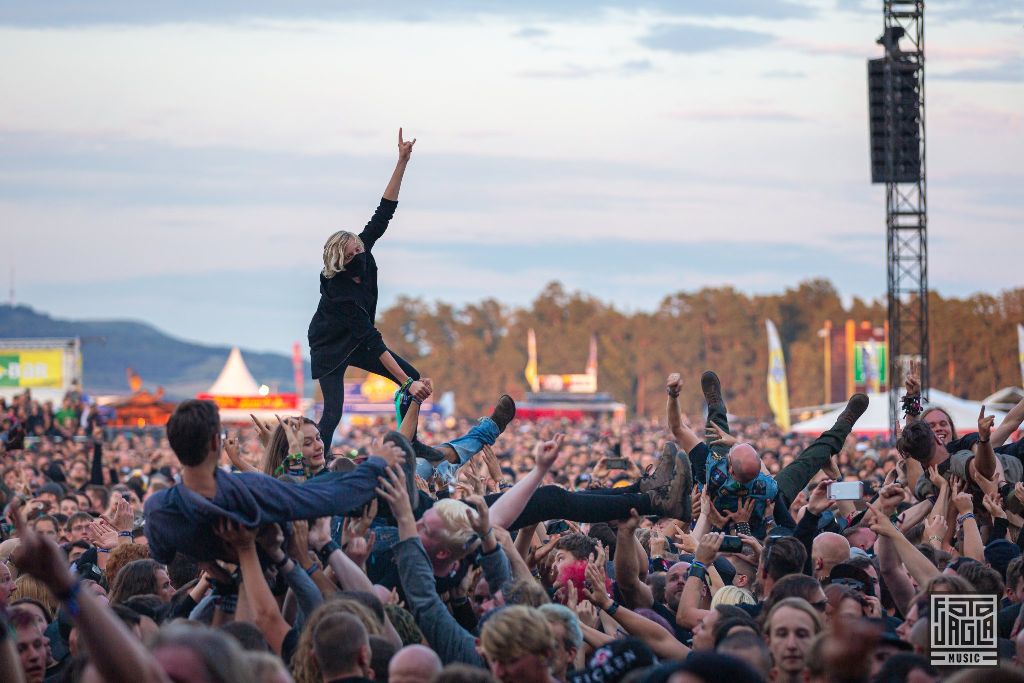 Summer Breeze Open Air 2019 in Dinkelsbhl (SBOA)
Crowd bei In Flames vor der Main Stage