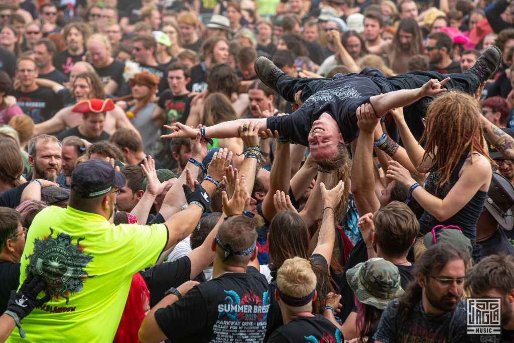 Summer Breeze Open Air 2019 in Dinkelsbhl (SBOA)
Impressionen bei Mr. Irish Bastard vor der T-Stage