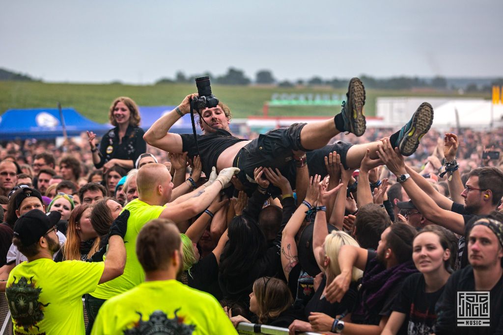 Summer Breeze Open Air 2019 in Dinkelsbhl (SBOA)
Impressionen bei Eluveitie vor der Main Stage