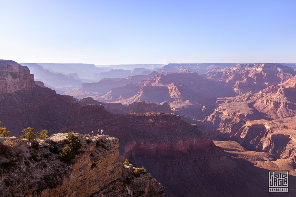 Rim Trail at the Yavapai Point in Grand Canyon Village
Arizona, USA 2019