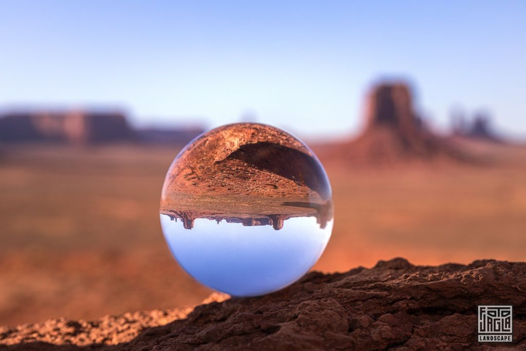 Monument Valley - View through a Lenseball
Arizona, USA 2019