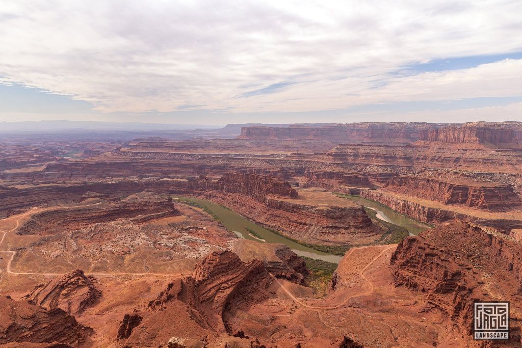 Dead Horse Point in Moab - View to the Colorado River
Utah 2019