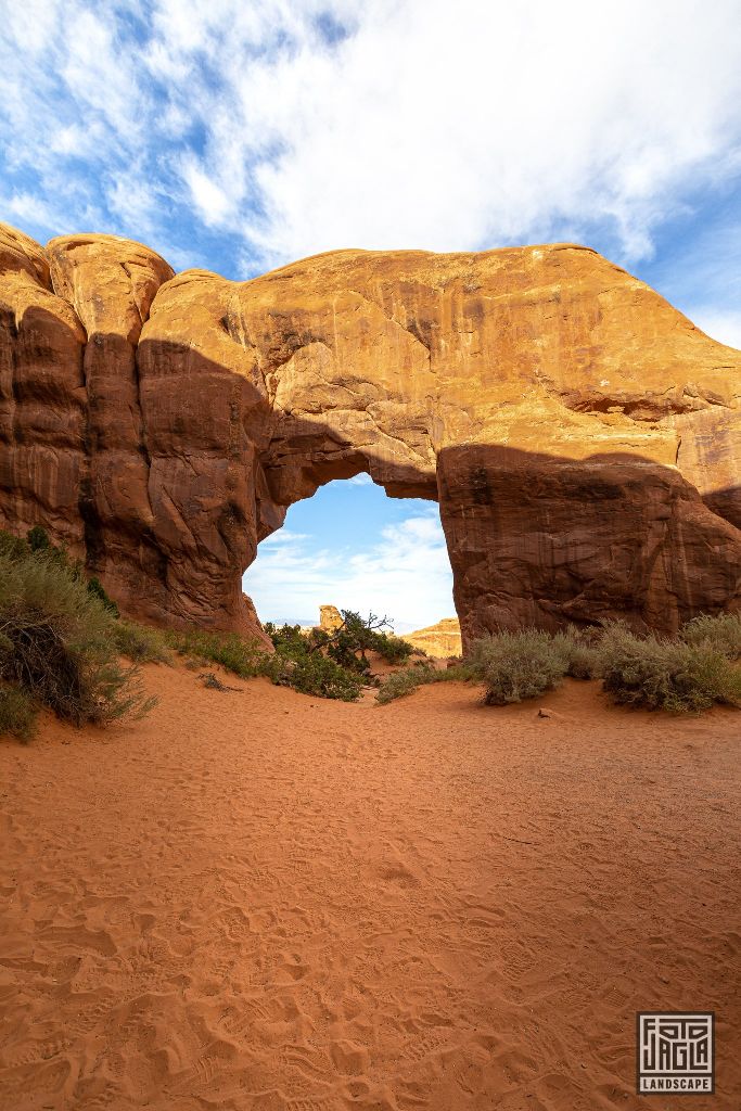 Pine Tree Arch in Arches Nationalpark
Utah 2019