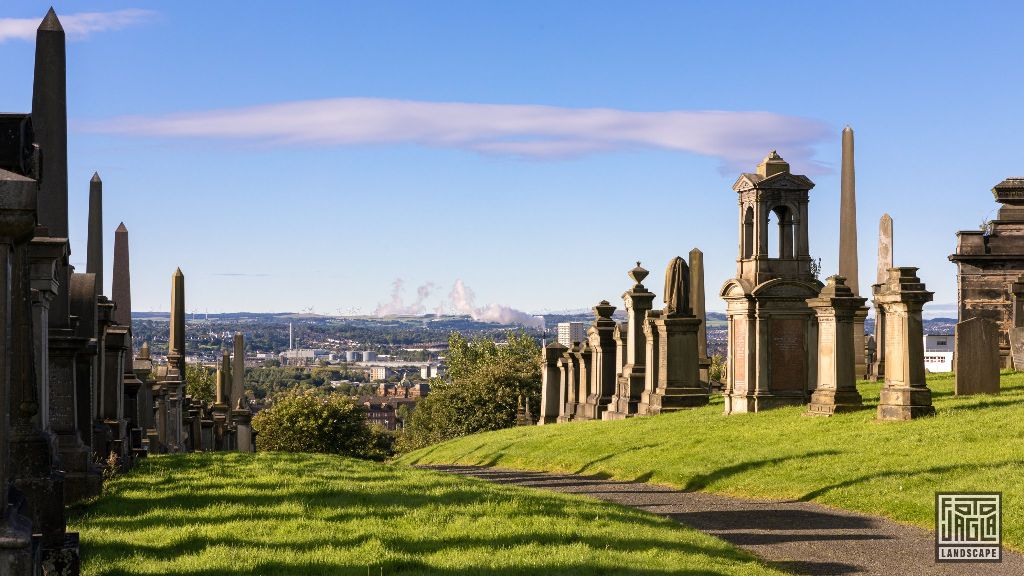 Glasgow Necropolis - Victorian cemetery
Schottland - September 2020