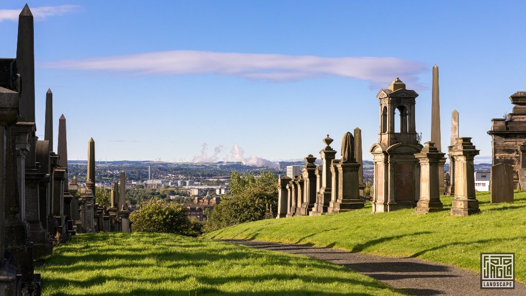 Glasgow Necropolis - Victorian cemetery
Schottland - September 2020