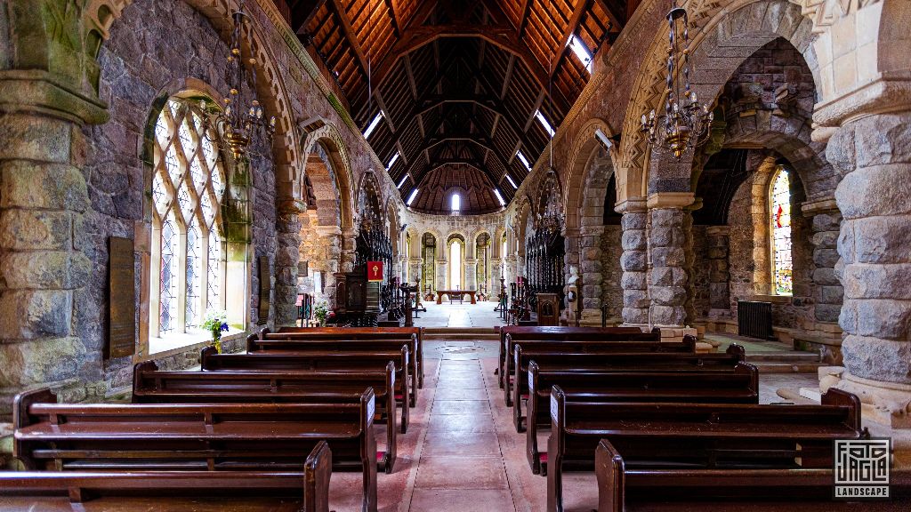 St. Conans Kirk Kirche in Lochawe
Schottland - September 2020