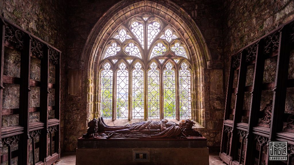 Bruce's Chapel in der St. Conans Kirk Kirche in Lochawe
Schottland - September 2020