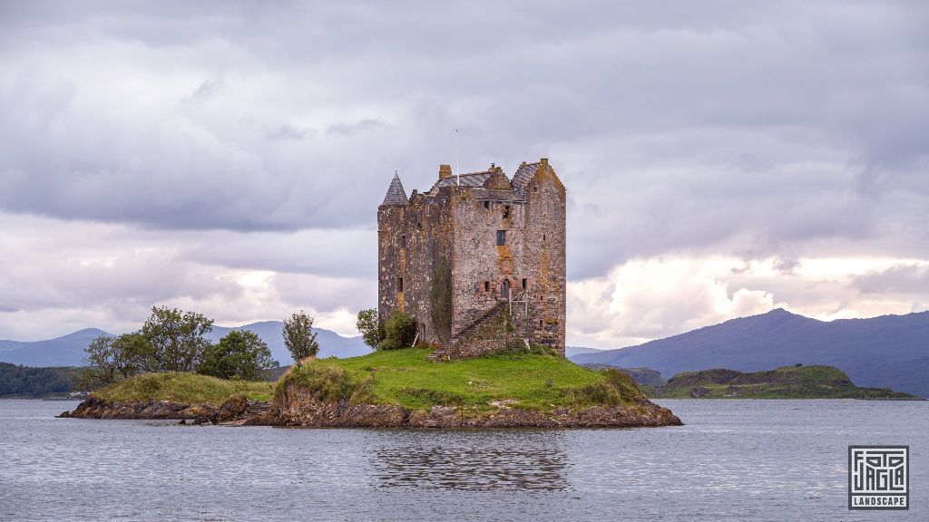 Castle Stalker (Caisteal an Stalcaire) in Port Appin
Schottland - September 2020