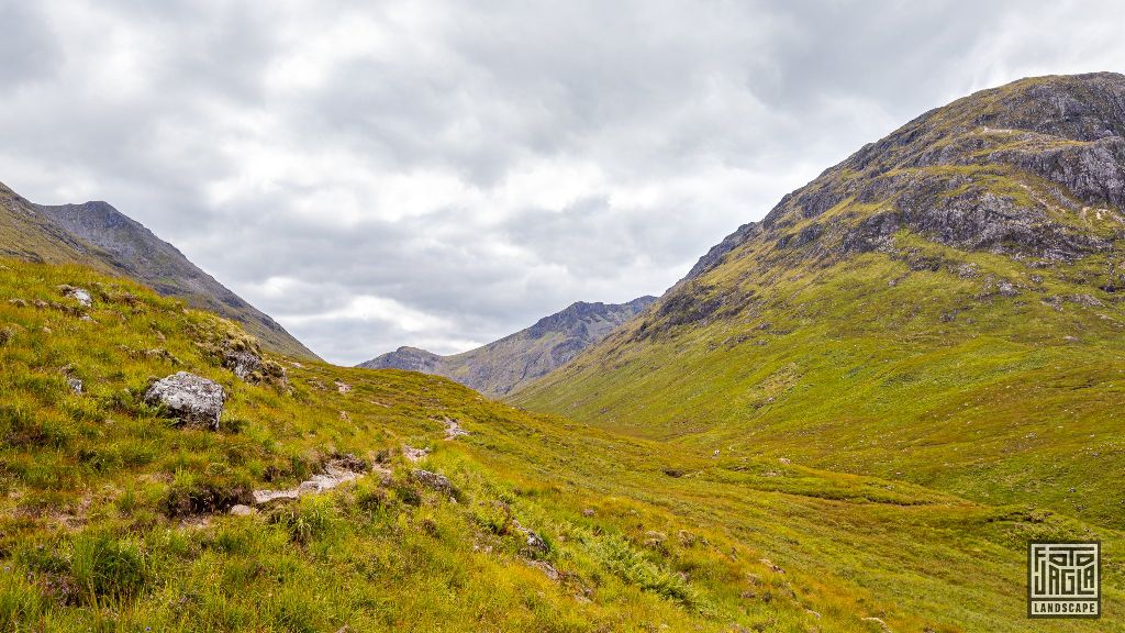 Die Highlands im Glencoe Valley
Schottland - September 2020