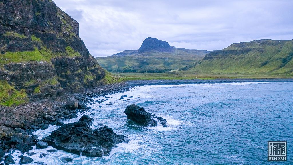 Talisker Bay zum Sonnenuntergang
Bucht in Portree (Isle of Skye)
Schottland - September 2020