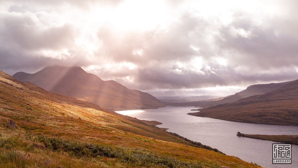 Ausblick vom Stac Pollaidh in den Highlands
Schottland - September 2020