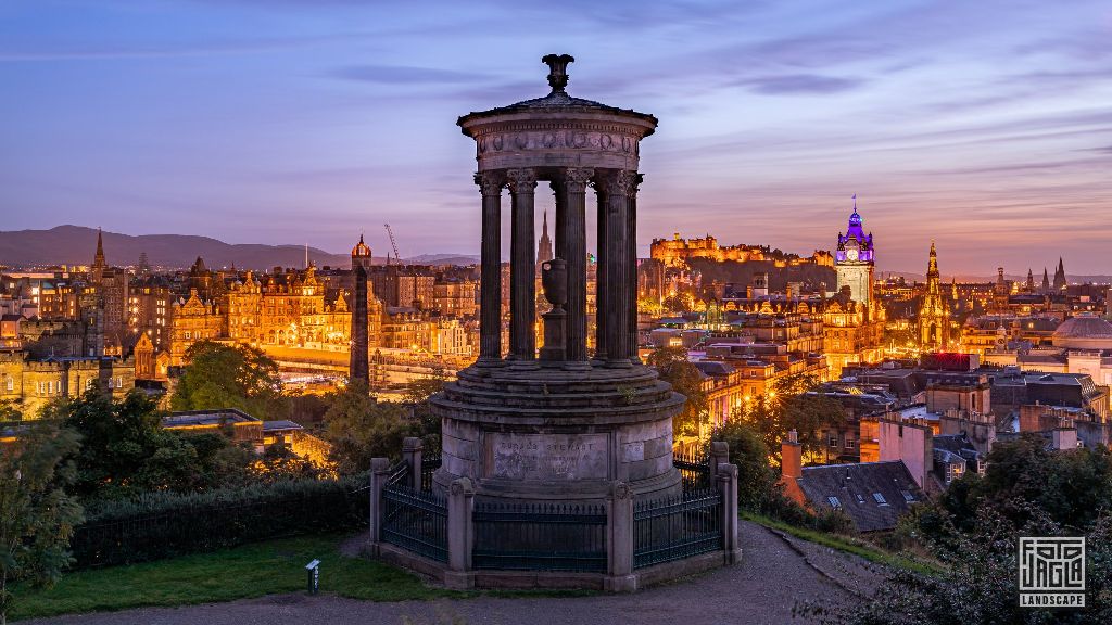 Calton Hill in Edinburgh
Nachtaufnahme
Schottland - September 2020