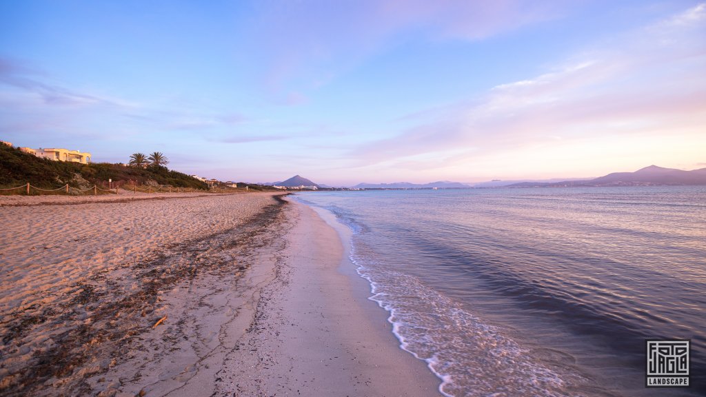 Mallorca
Platja de Muro nhe Alcudia 
Sonnenaufgang am Strand