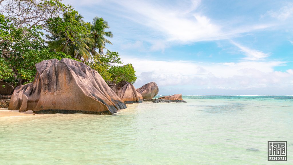 Der Traumstrand Anse Source d'Argent
La Digue, Seychellen 2021