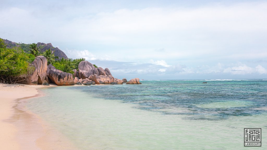 Der Traumstrand Anse Source d'Argent
La Digue, Seychellen 2021