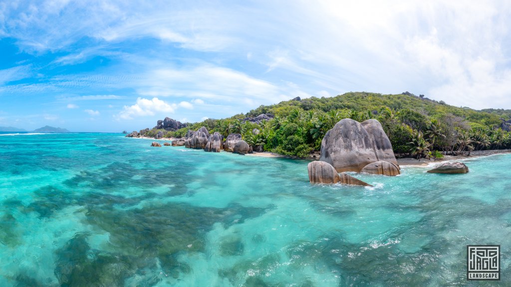 Der Traumstrand Anse Source d'Argent
La Digue, Seychellen 2021