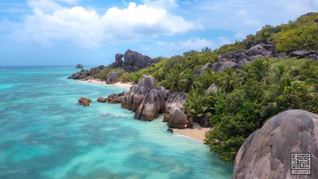 Der Traumstrand Anse Source d'Argent
La Digue, Seychellen 2021