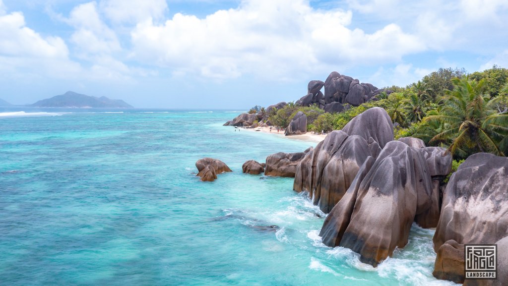 Der Traumstrand Anse Source d'Argent
La Digue, Seychellen 2021