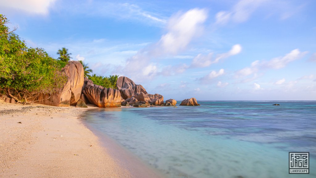 Der Traumstrand Anse Source d'Argent
La Digue, Seychellen 2021