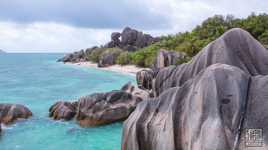 Der Traumstrand Anse Source d'Argent
La Digue, Seychellen 2021