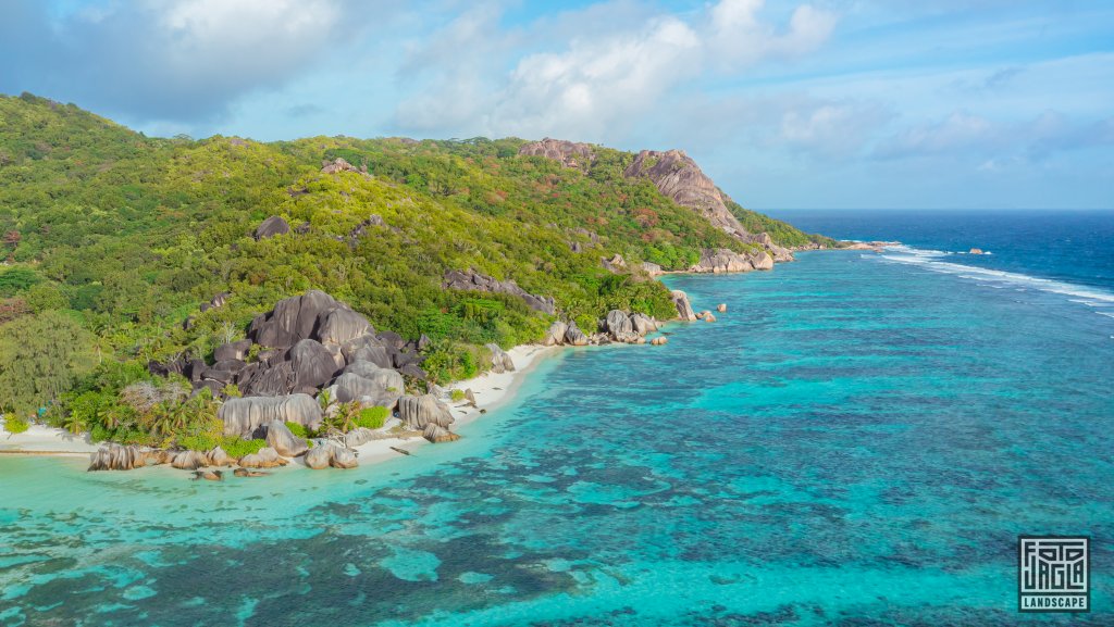 Der Traumstrand Anse Source d'Argent
La Digue, Seychellen 2021