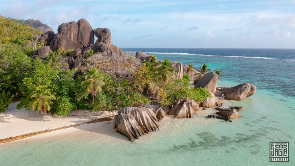 Der Traumstrand Anse Source d'Argent
La Digue, Seychellen 2021