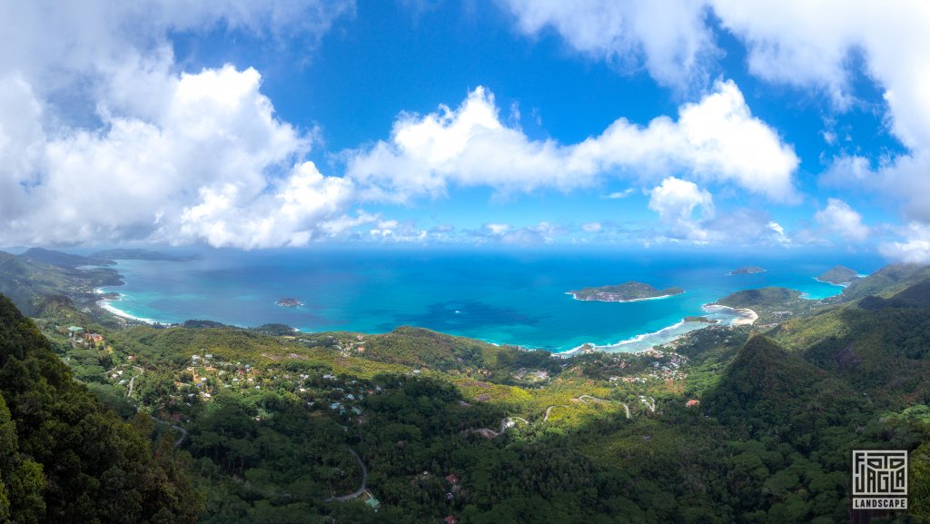 Aussicht vom Morne Blanc View Point
Mah, Seychellen 2021