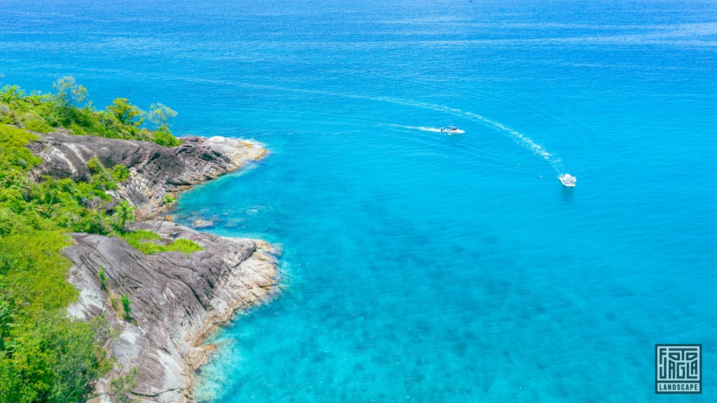 Anse Major von oben
Mah, Seychellen 2021