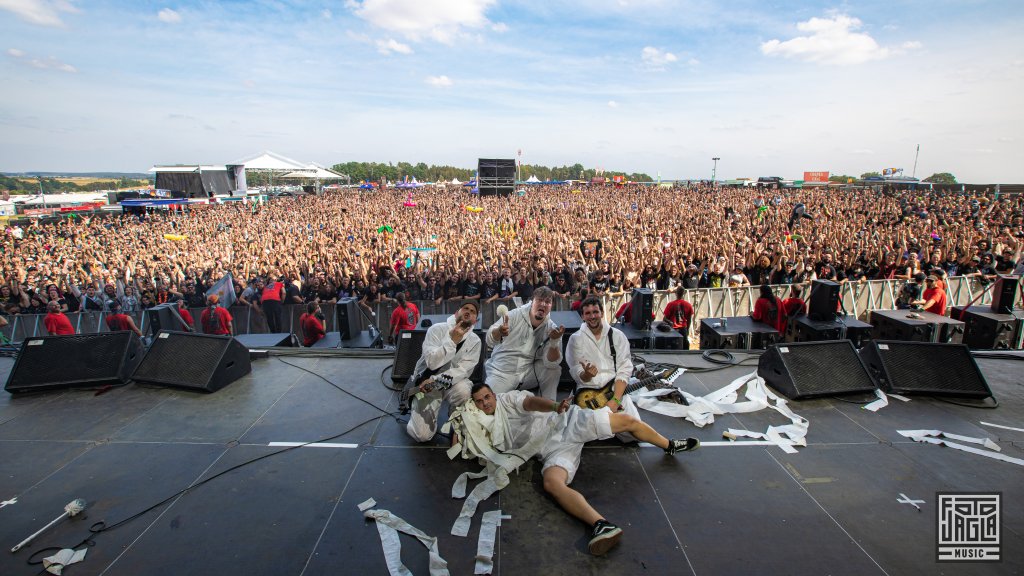 Summer Breeze Open Air 2022 in Dinkelsbhl
Gutalax - Abschlussfoto auf der T-Stage