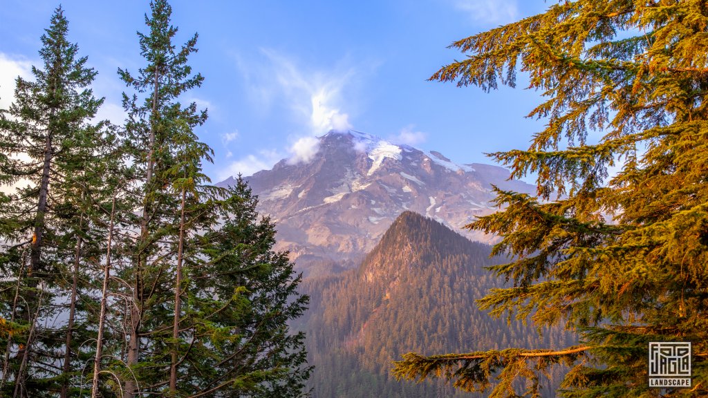 Blick auf den Mt Rainier am Ricksecker Point
Mount Rainier National Park
Washington 2022