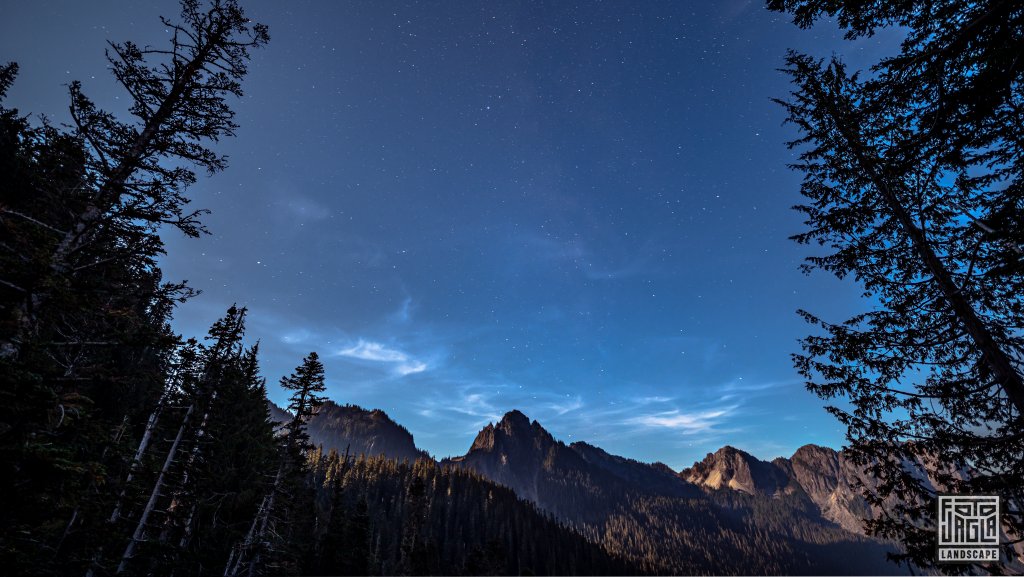 Sternenhimmel am Inspiration Point
Mount Rainier National Park
Washington 2022