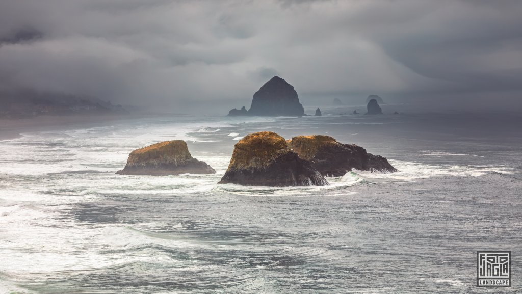 Ecola Point Viewpoint im Ecola State Park
Blick auf den Crescent Beach
Oregon 2022