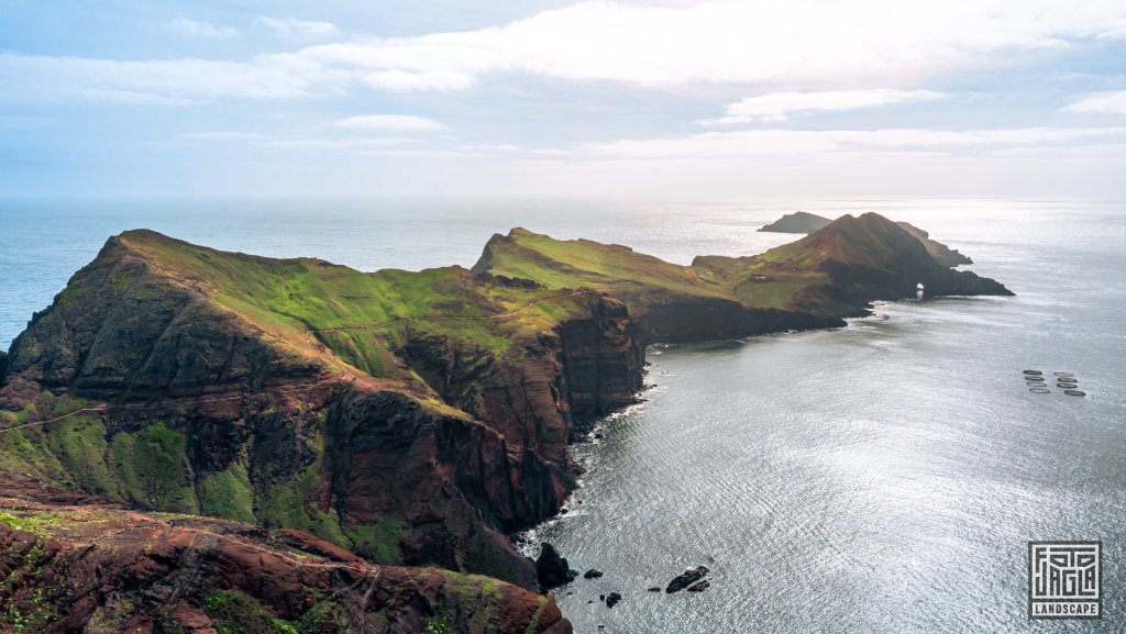 Drohnenaufnahme vom Miradouro de So Loureno
Madeira (Portugal) 2023