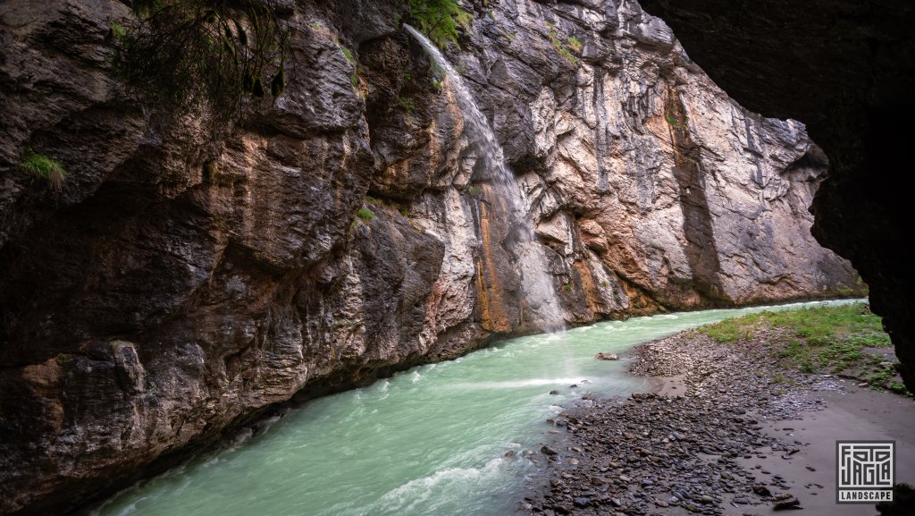 Aareschlucht in der Schweiz