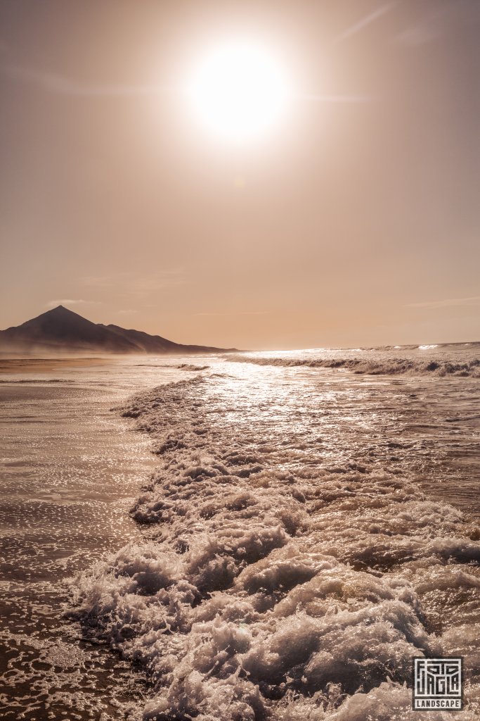 Sonnenuntergang am Strand Playa de Cofete
Fuerteventura, Spanien 2023