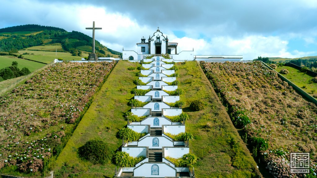 Die kleine Kapelle Ermida de Nossa Senhora da Paz
So Miguel auf den Azoren, Portugal 2023