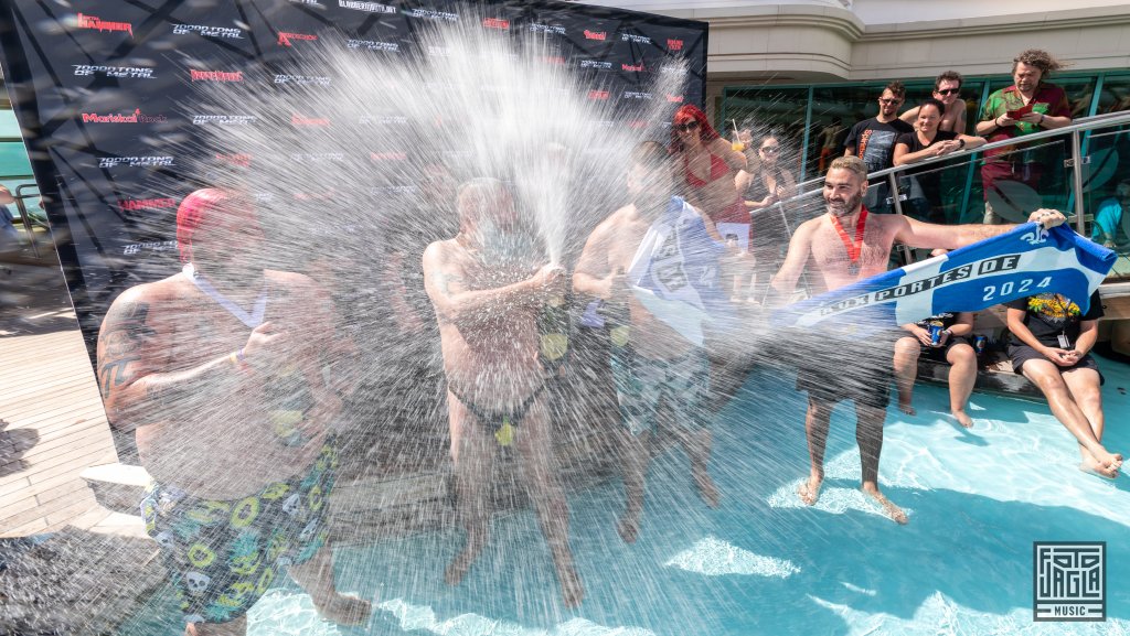 Belly Flop Contest
Day 4 - Pool Deck
70000 Tons of Metal 2024