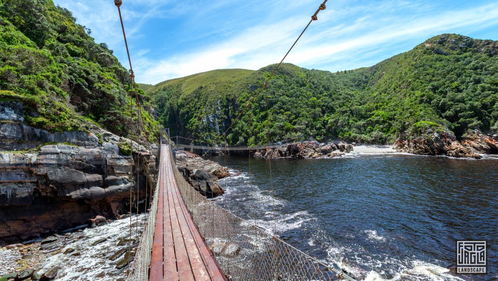 Suspension Bridge - Hngebrcke am Storms River Mouth
Tsitsikamma National Park (Garden Route)
Sdafrika