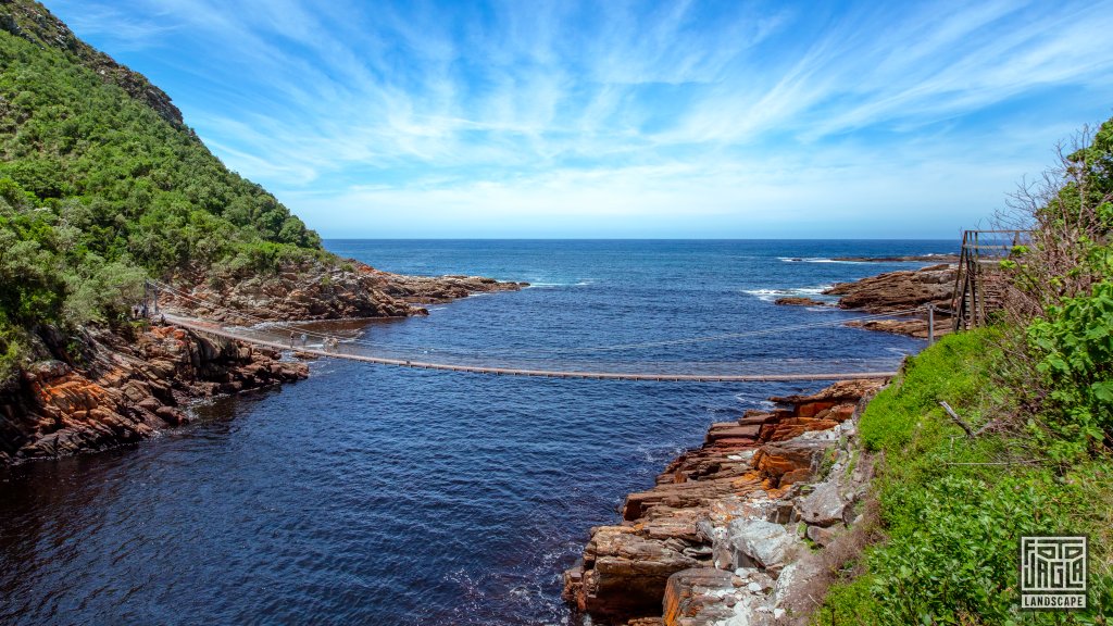 Suspension Bridge - Hngebrcke am Storms River Mouth
Tsitsikamma National Park (Garden Route)
Sdafrika