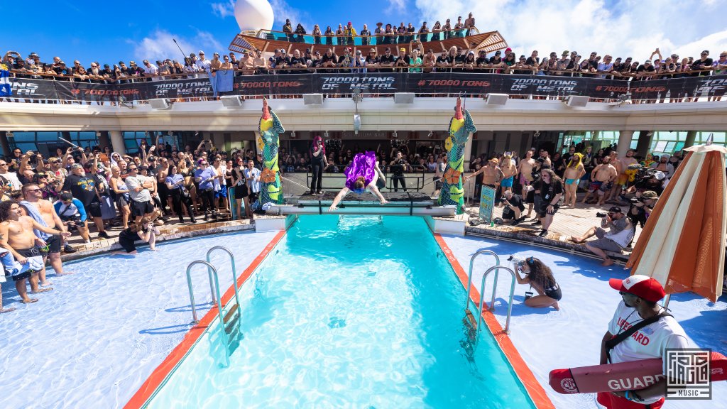 Belly Flop Contest
Day 4 - Pool Deck
70000 Tons of Metal 2025