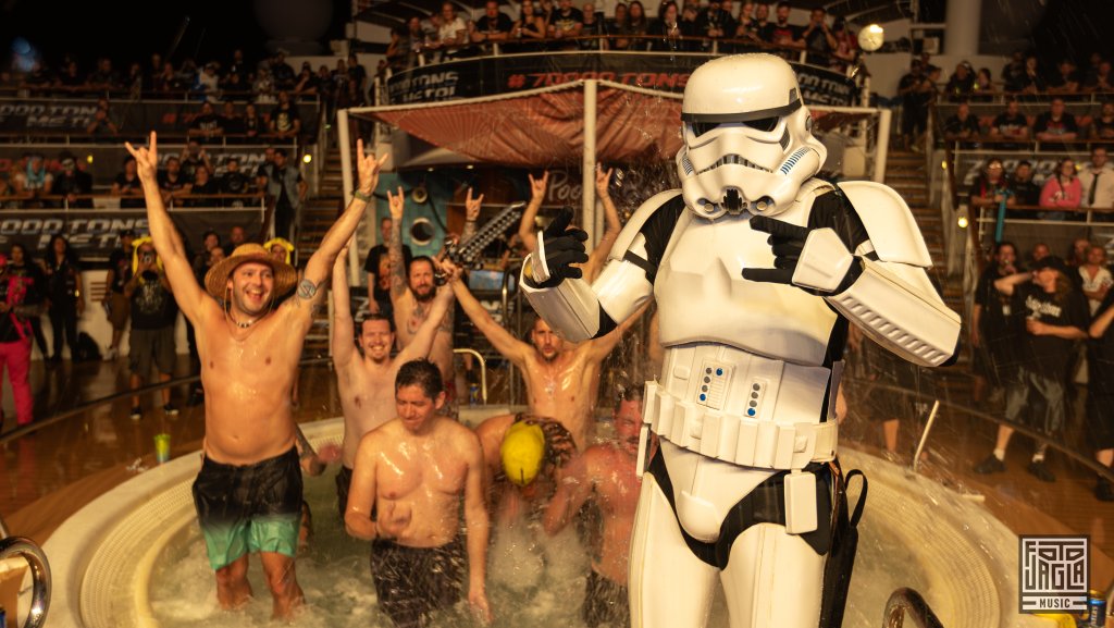 Stormtrooper at the Hot Tub
Day 4 - Pool Deck
70000 Tons of Metal 2025